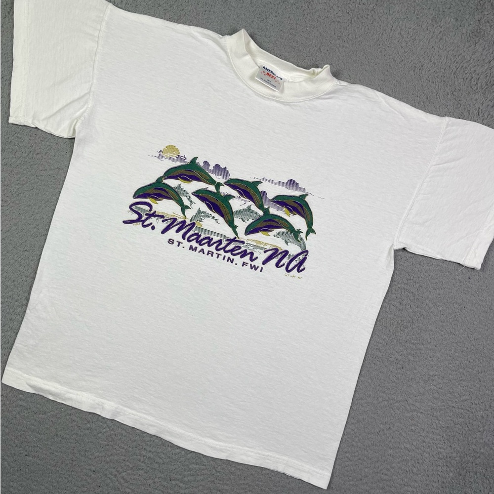 Vintage st maarten‎ dolphin T-shirt